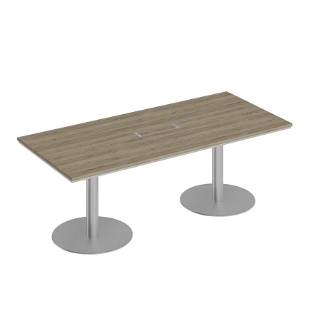 Стол для переговоров на круглых опорах-колоннах СИ 155