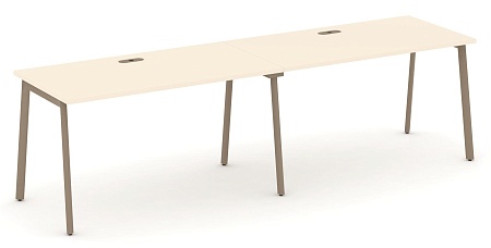 Рабочая станция на 2 места с лючком ES.RS-2.3-LP