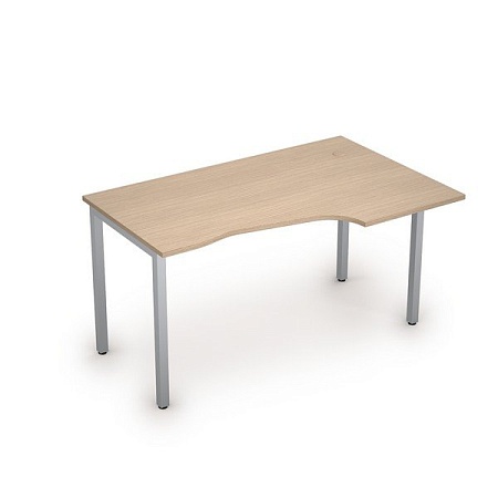 Стол на металлических опорах без экрана 2М.123R