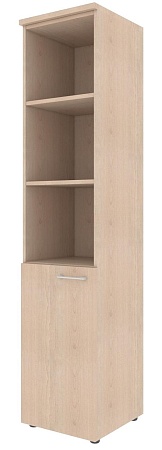 Шкаф колонка с глухой малой дверью и топом XHC 42.5(L)