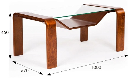 Журнальный столик Гурон 1 (Вишня)