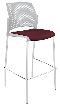 REWIND барный, каркас Хром, Пластик Серый ЦБ-00014056