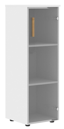 Шкаф колонка с стеклянной дверью и топом FMC 40.2