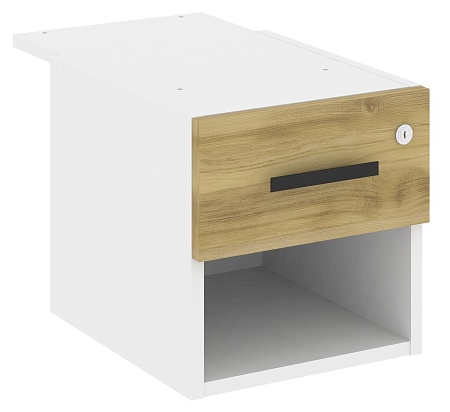 Тумба с одной открытой нишей и одним ящиком CN.PT-005 B/W