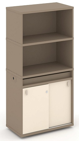 Набор №3 Тумба одиночная + высокая надставка ES.NB.1V-3