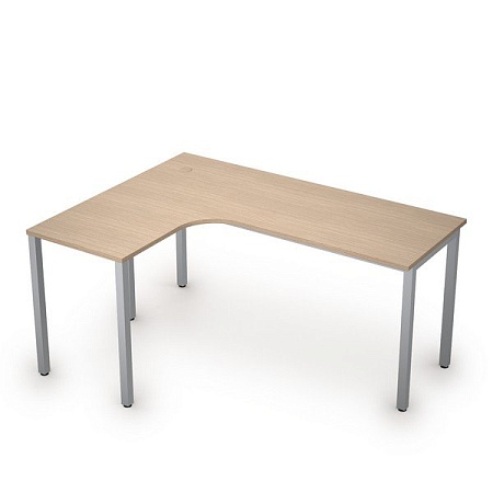 Стол на металлических опорах без экрана 2М.132L