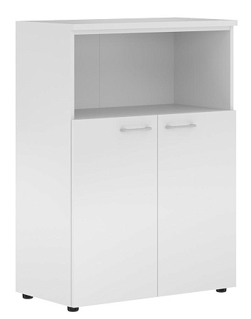 Шкаф с глухими малыми дверьми и топом XMC 85.3