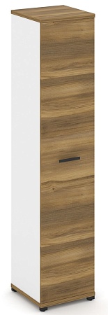 Шкаф одна узкая секция, 5 ниш ( фасад ЛДСП,  на 5 ниш) CN.STU-518 B/W