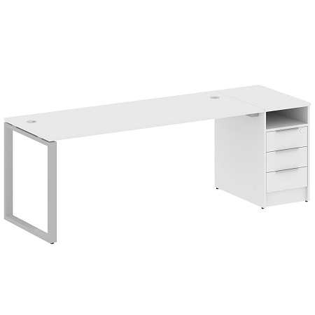 Рабочая станция на О-образном м/к с опорной тумбой БО.РС-СТП -1.5