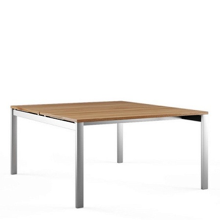 Рабочая станция на 2 стола зеркальная TES284188