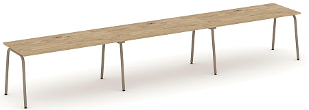 Рабочая станция на 3 места с лючком ES.RS-3.4-LK