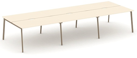 Рабочая станция на 6 мест с вырезом ES.D.RS-6.3-VP