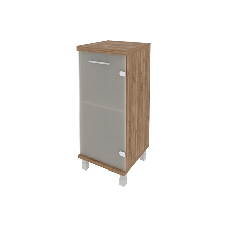 Шкаф низкий узкий правый (1 низкая дверь стекло) KSU-3.2(R)