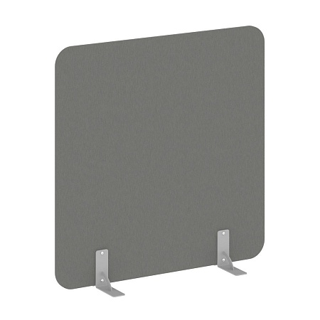 Перегородки на металлических опорах на фетровых по...