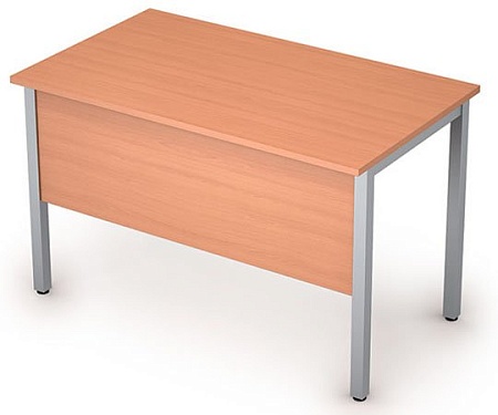 Стол на металлических опорах, экран ЛДСП 2МД.108