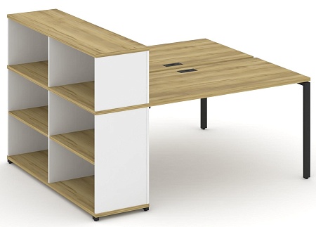 Рабочая станция с опорным стеллажом с надставкой низкой CN.DRS-211