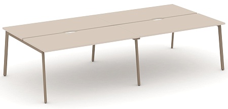 Рабочая станция на 4 места с вырезом ES.D.RS-4.4-VP