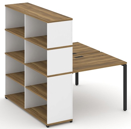 Рабочая станция с опорным стеллажом с надставкой высокой CN.DRS-213