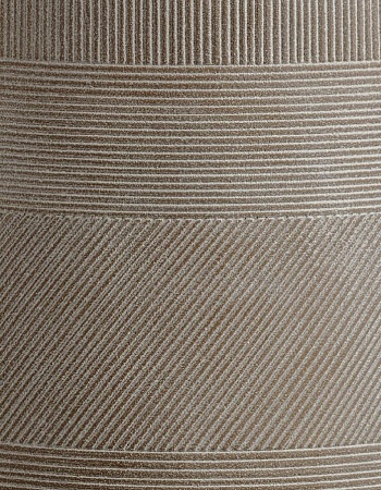 Кашпо TREEZ ERGO Graphics Низкая чаша Капучино в-37 см, д-55 см