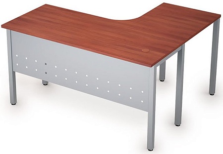 Стол на металлических опорах, экран металл 2МК.130L