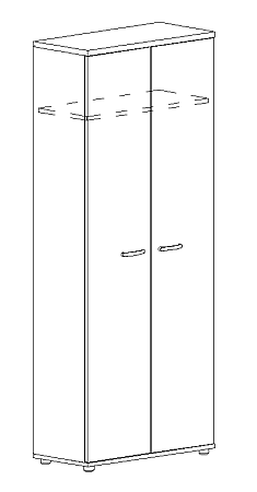 Шкаф для одежды А4 9307