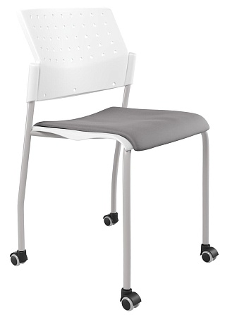 MOVIE на колёсах, каркас Серый, Пластик Белый ЦБ-00011500