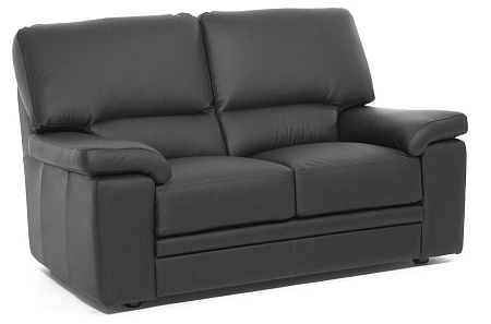 Диван 2 мест. кожа ELLA 2 Ivory 22042