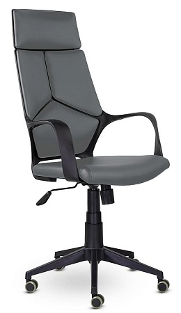 Кресло офисное IQ (black plastic/grey) CX0898R-1-222