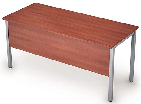 Стол на металлических опорах, экран ЛДСП 2МД.104