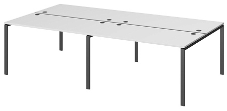 Бенч двойной на 4 рабочих места АМБ-002.60-4