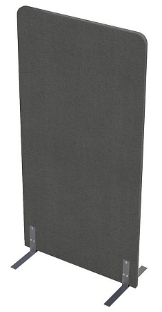 Акустическая мобильная перегородка на стационарных...