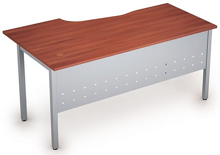 Стол на металлических опорах, экран металл 2МК.121R