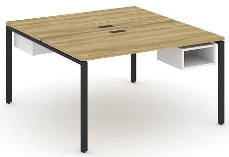 Рабочая станция двух сторонняя с подвесными тумбами на 2 места CN.DRS-103