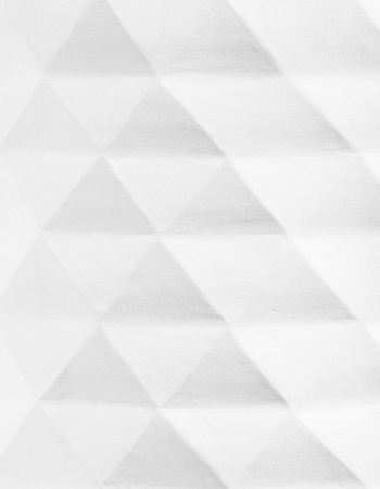 Кашпо TREEZ ERGO Diamond Чаша-конус Белый камень д-44, в-43 см