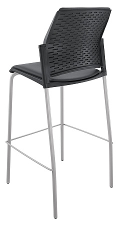 REWIND барный, каркас Серый, Пластик Черный ЦБ-00011259