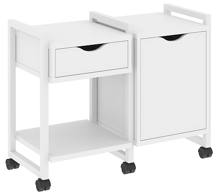 Тумба на колесных опорах наборная. Вариант №3 VR.L-TN-3.K