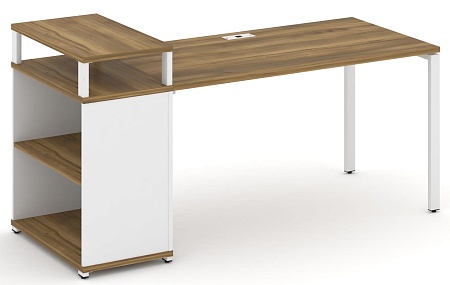 Стол рабочий с опорным стеллажом с верхним горизонтом CN.SP-207