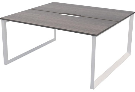 Бенч двойной на 2 рабочих места на металлокаркасе НТМП.О.Б2-120