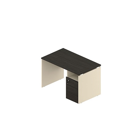 Стол с тумбой правый R-11R