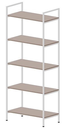 Стеллаж, 1 секция LKF80