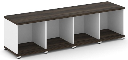 Стеллаж четыре узкие секции, 1 ниша CN.STU-140