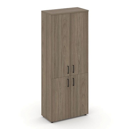 Шкаф высокий широкий (2 низких фасада ЛДСП + 2 средних фасада ЛДСП) SN.STS-104 (796*400*1982)