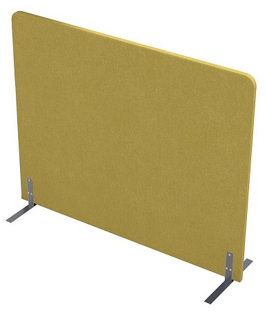 Акустическая мобильная перегородка на стационарных...