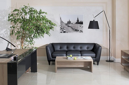 Диван 2-местный VOLTA 2 Dakota Black wenge