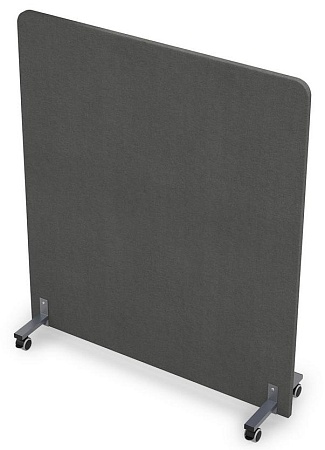 Акустическая мобильная перегородка на стационарных...