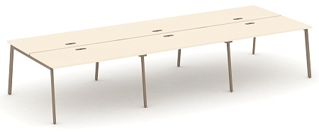 Рабочая станция на 6 мест с лючком ES.D.RS-6.3-LP