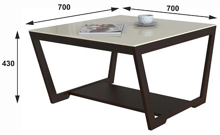 Журнальный столик Beauty Style 1 (Венге)