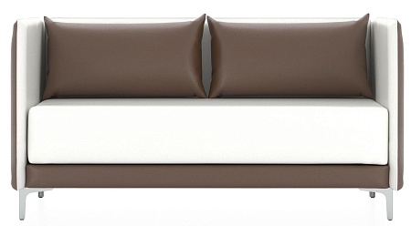 2-х местный диван низкий ГРАФИТ Н