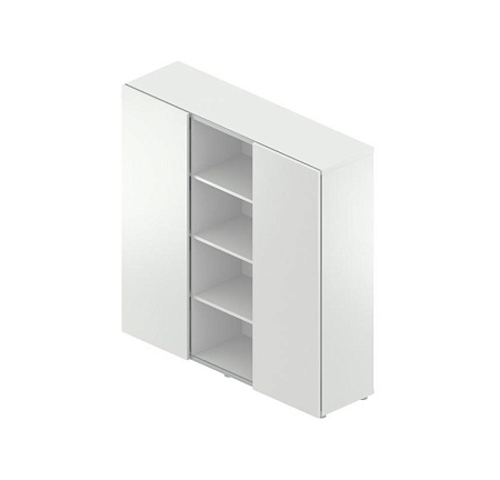 Стеллаж с дверьми-купе (ЛДСП) RP-87 (ЛДСП)