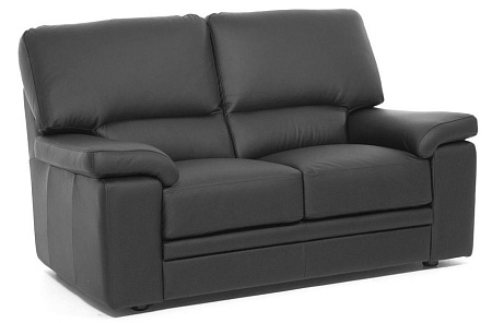 Диван 2 мест.иск.кожа ELLA 2 Dollaro 501 black